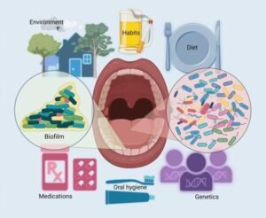 factors that affect oral microbiome balance